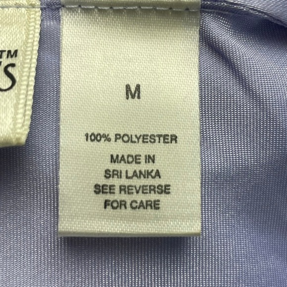 Frederick's of Hollywood Womens Lavender Satin Ruffle Nightgown Tunic Lingerie M - Picture 4 of 7